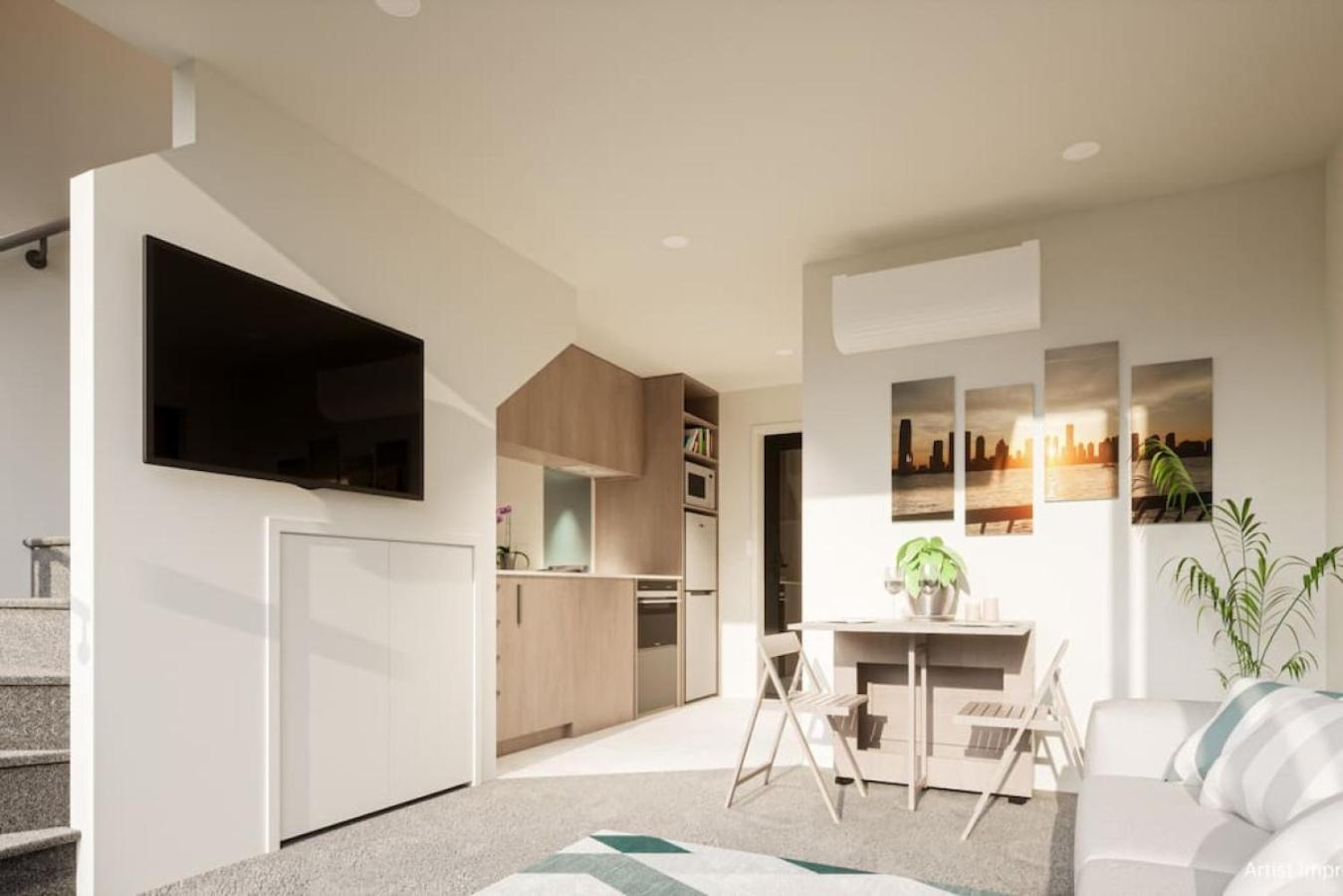 Cute On Cashel 1 Apartment ไครสต์เชิร์ช ภายนอก รูปภาพ